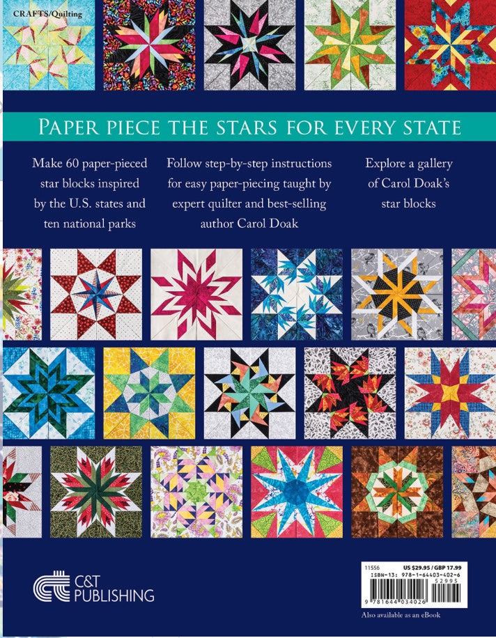 60 Fabulous Paper-Pieced Stars Second Edition