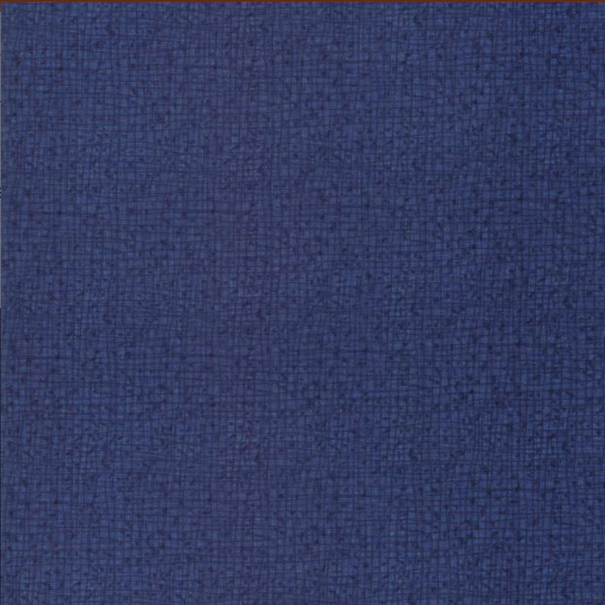 Thatched Navy quilting cotton fabric by Robin Pickens for Moda Fabrics — rich deep navy blue tonal crosshatch blender. 100% cotton, 43–44" wide. Available at IraRobi Quilts.