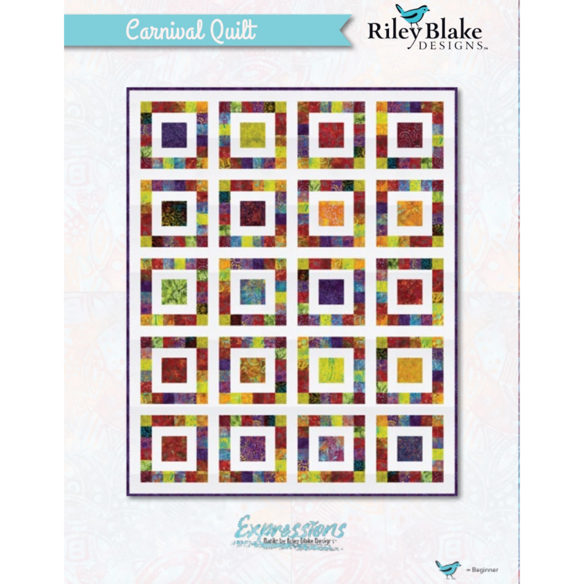Carnival Quilt Pattern by Riley Blake Designs – Digital Download