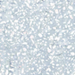 Terrazzo Powdered Pearl Fabric by Riley Blake Designs, showing irregular white and soft blush flecks across a mottled pale blue-gray background.