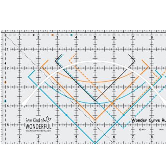 Wonder Curve Ruler – notion – colorful textile design