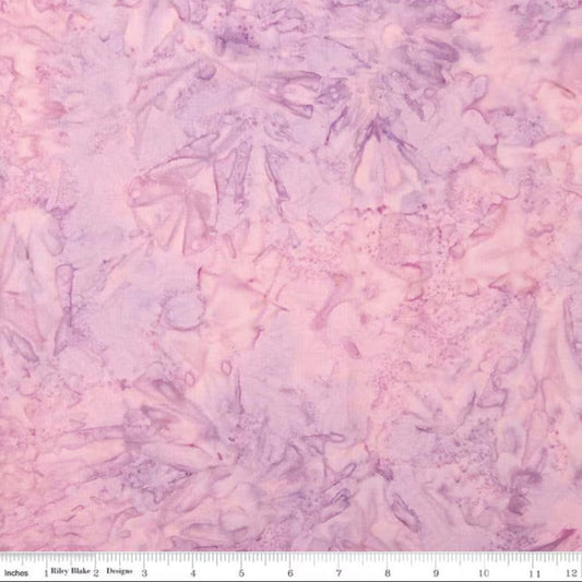 Expressions Batiks Elementals Color Play Mottled Lavender Blush – fabric – colorful textile design