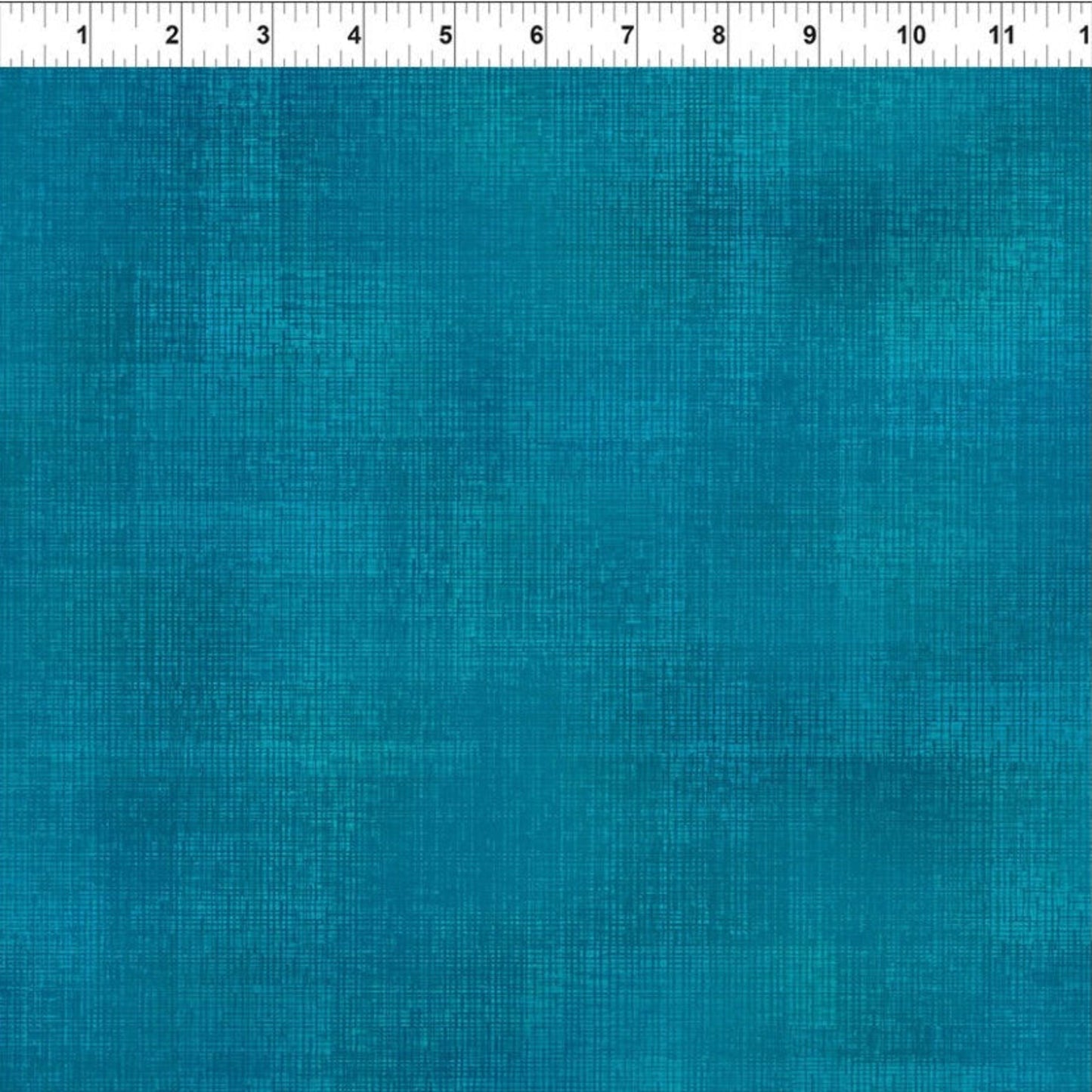 Interwoven by Jason Yenter, Teal – fabric – colorful textile design