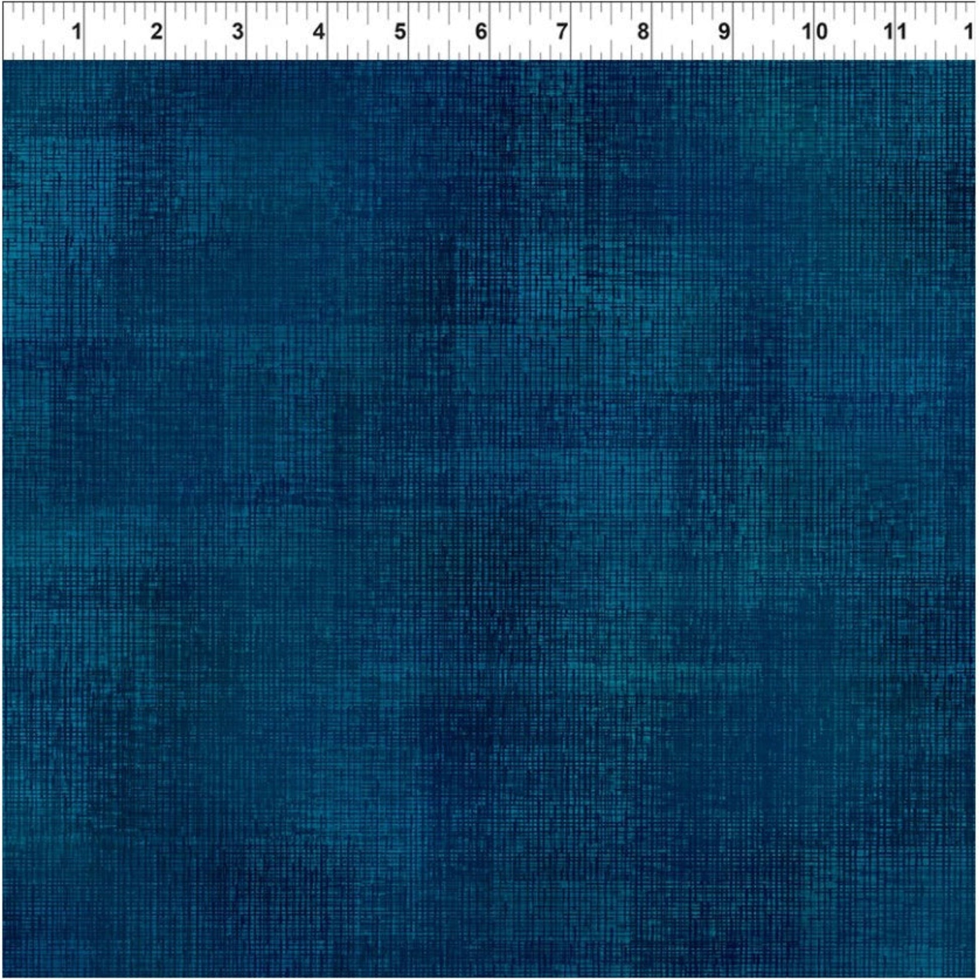 Interwoven by Jason Yenter, Dark Teal – fabric – colorful textile design