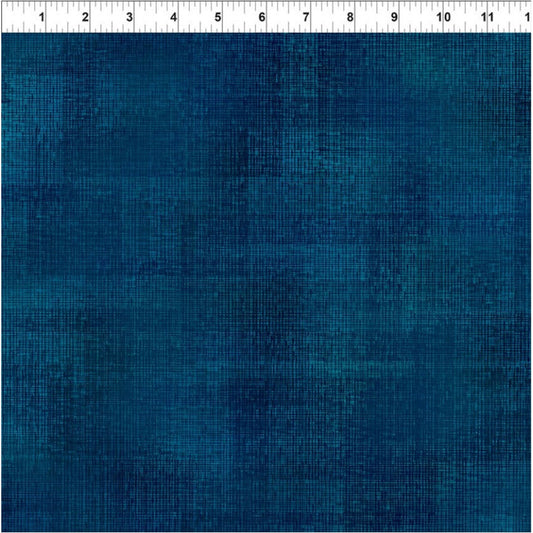 Interwoven by Jason Yenter, Dark Teal – fabric – colorful textile design