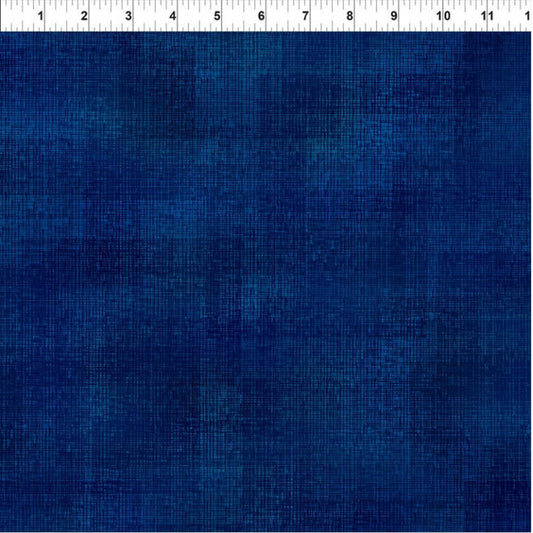 Interwoven by Jason Yenter, Indigo – fabric – colorful textile design