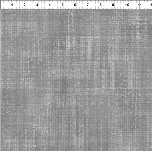 Interwoven by Jason Yenter, Pewter – fabric – colorful textile design