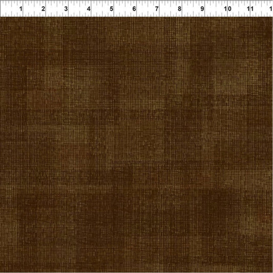 Interwoven by Jason Yenter, Brown – fabric – colorful textile design