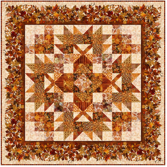 Falling Leaves Quilt Pattern