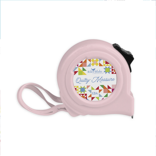 Quilty Measure Retractable Tape – 12ft | Riley Blake Designs