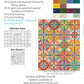 Crisscross Applesauce – quilt pattern – colorful textile design