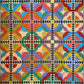 Crisscross Applesauce – quilt pattern – colorful textile design