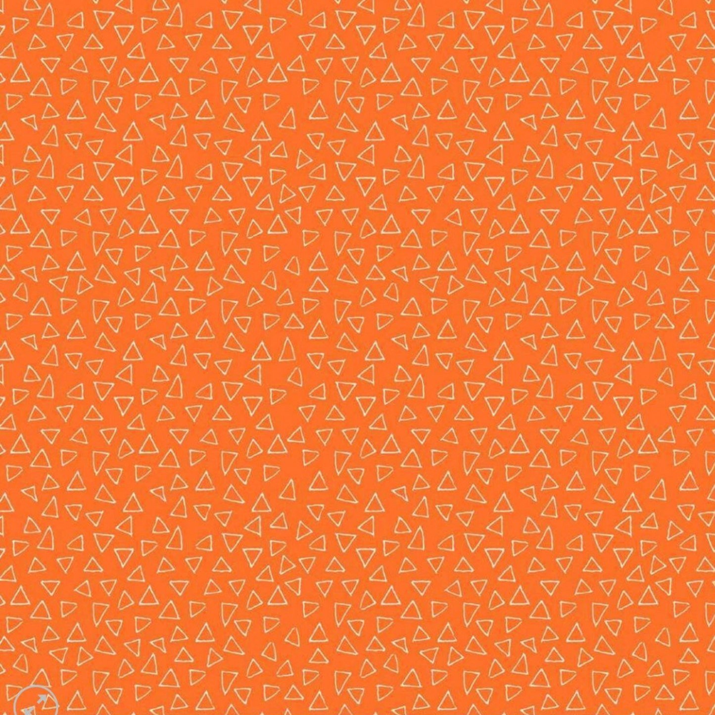 Safari Fun by Terry Runyan for Benartex, Floating Triangles Orange