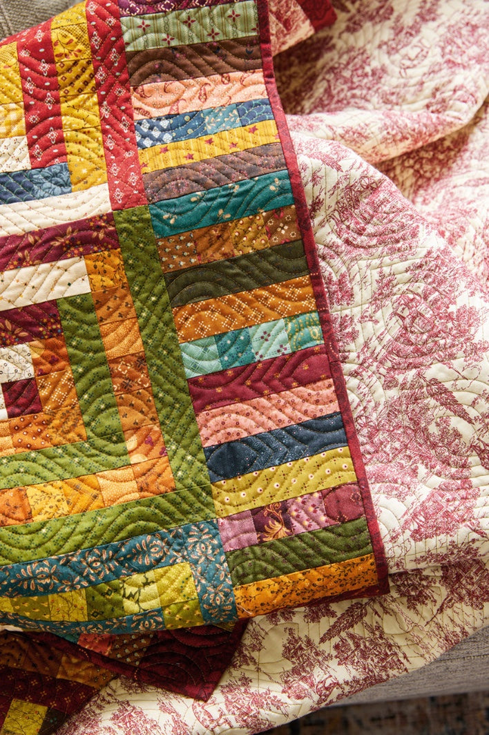 Simple Double Dipped Quilts Scrappy Quilts Built From Blocks With A Unique Twist