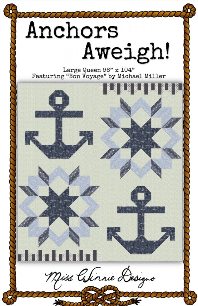 Anchors Aweigh Quilt Pattern IraRobi Quilts