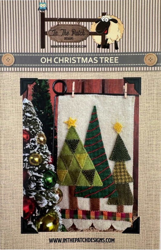 Oh Christmas Tree Mug Rug