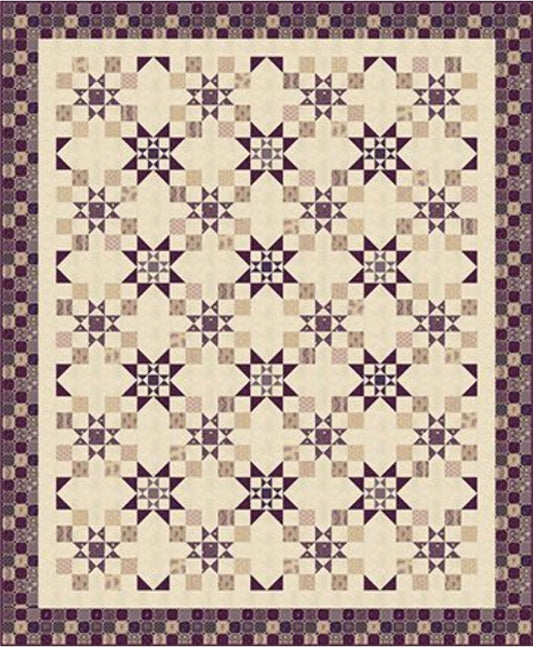 I Love Purple Quilt for Marcus Fabrics Digital Download