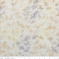 Expressions Batiks Breathe Flaxen by Riley Blake Designs – scale reference with Riley Blake ruler showing pattern repeat of swirling vine, feathery leaf sprigs, and dotted circle motifs in soft warm gold, tan, and lavender-grey on cream ground