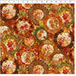 Autumn Celebration Multi Circles – fabric – colorful textile design