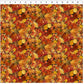 Autumn Celebration Multi Small Foliage – fabric – colorful textile design