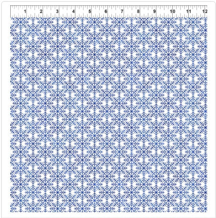 NYSNO (New Snow) - Blue Snowflake Grid