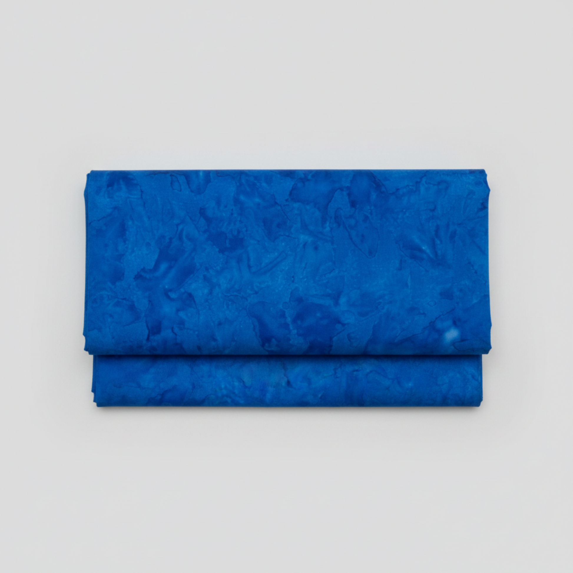 Expressions Batiks Hand-Dyed Cobalt quilting cotton fabric by Riley Blake Designs – premium 100% cotton showing vibrant cobalt blue organic tonal variation and hand-dyed texture