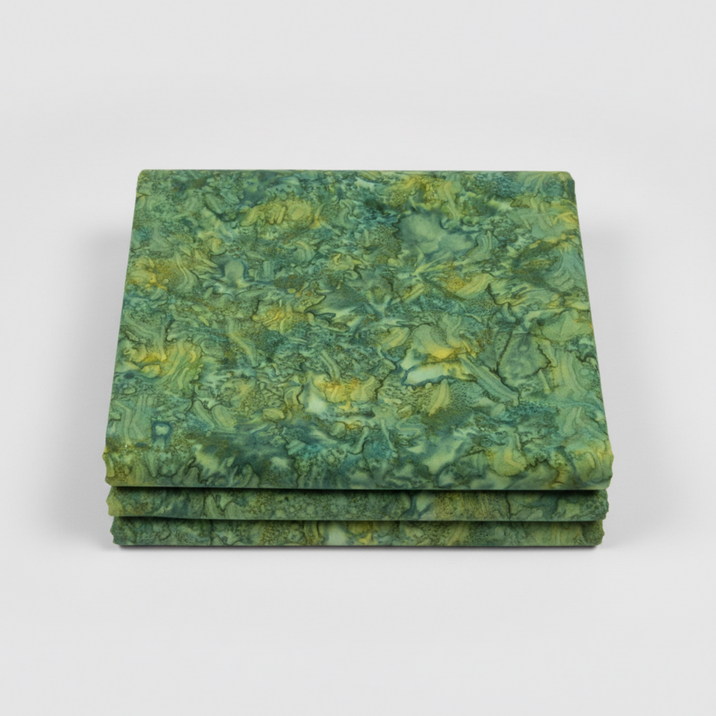 Expressions Batiks Hand-Dyed Amazon quilting cotton fabric by Riley Blake Designs – premium 100% cotton showing jungle green organic tonal variation and hand-dyed texture