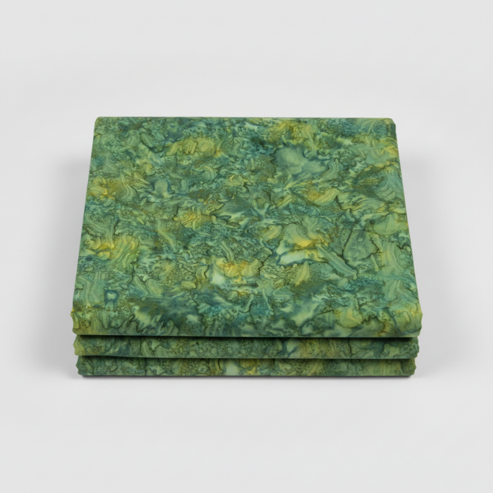 Expressions Batiks Hand-Dyed Amazon quilting cotton fabric by Riley Blake Designs – premium 100% cotton showing jungle green organic tonal variation and hand-dyed texture