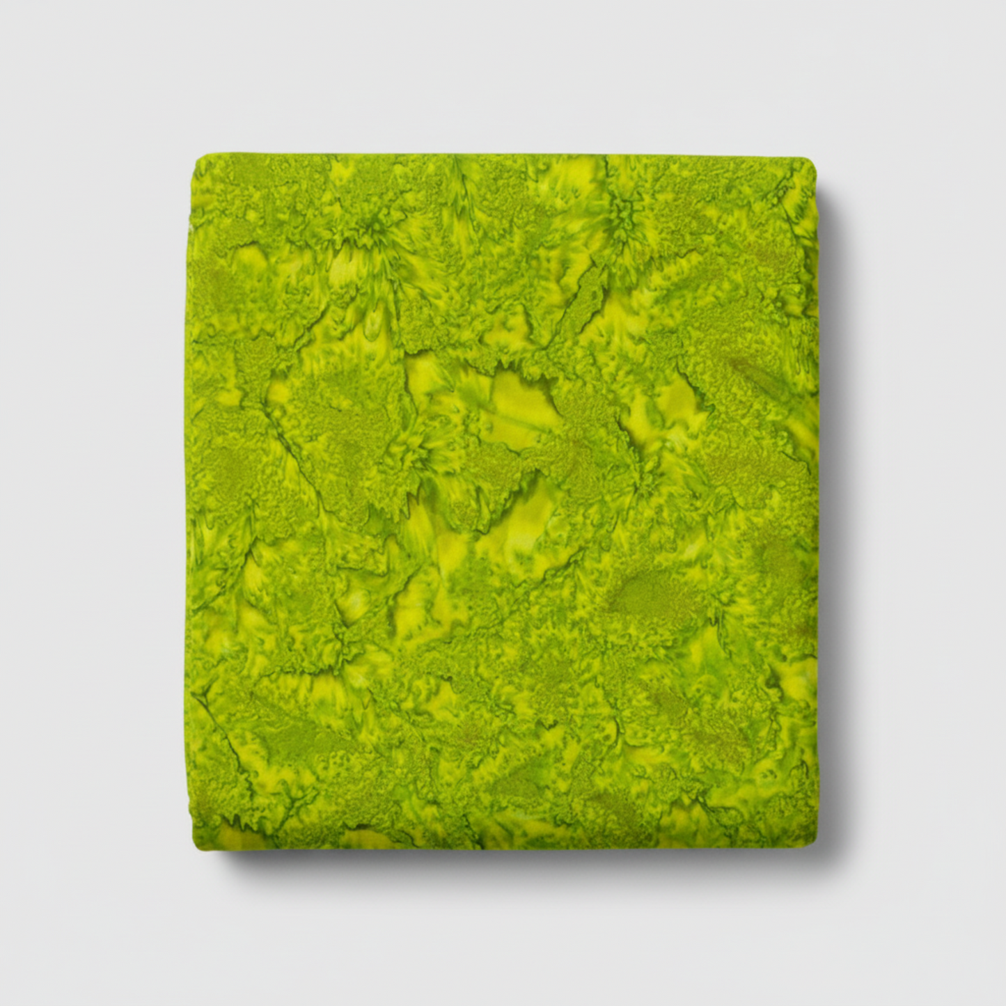 Expressions Batiks Hand-Dyed Sap quilting cotton fabric by Riley Blake Designs – premium 100% cotton showing vivid sap green organic tonal variation and hand-dyed texture