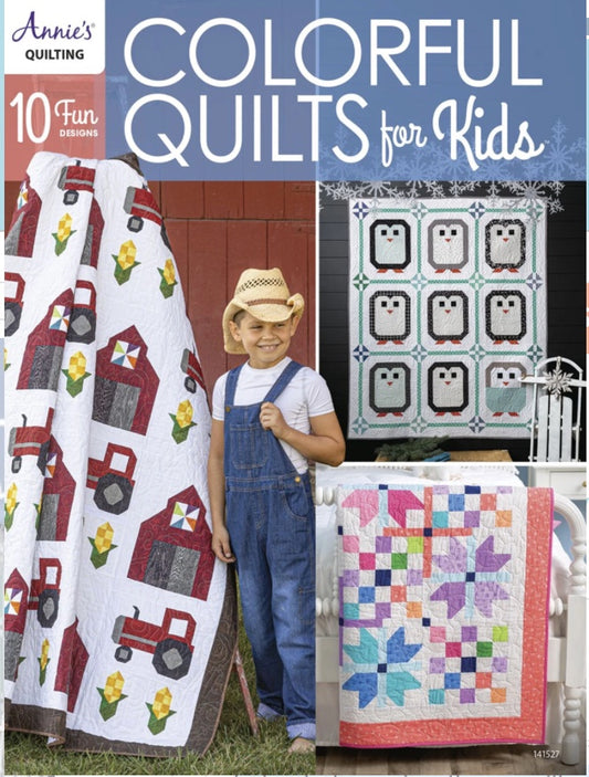 Colorful Quilts for Kids – book – made from baby clothes
