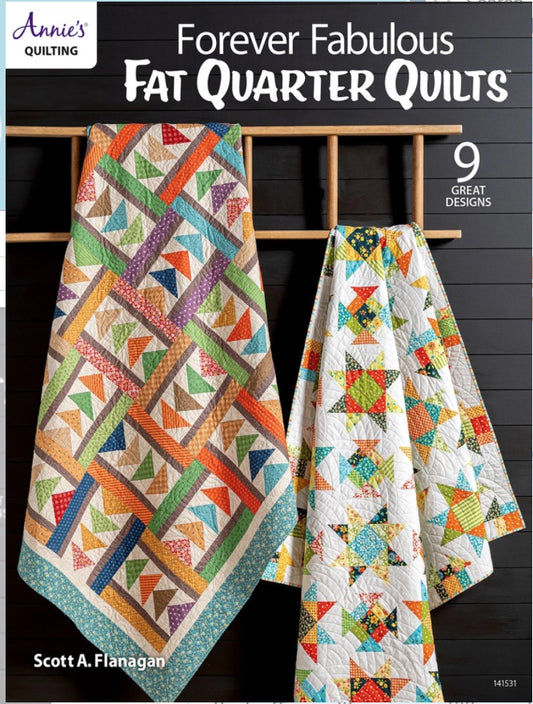 Forever Fabulous Fat Quarter Quilts – book – colorful textile design