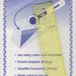 Add-A-Quarter Ruler 1in x 6in by CM Designs