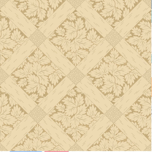 Vintage Charm by Judie Rothermel Collection - Tan 108in Wide Quilt Back