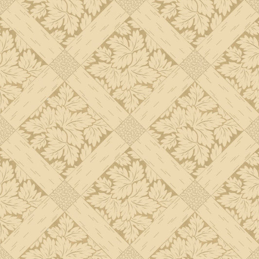 Vintage Charm by Judie Rothermel for Marcus Fabrics, Tan 108" Wide Quilt Back