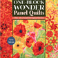 One-Block Wonder Panel Quilts – book – fabric panel included