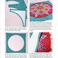 Pieced Kaleidoscope Quilt Blocks – book – fabric panel included