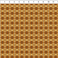 Falling Leaves Multi Prism quilting cotton fabric with ruler showing scale – allover geometric kaleidoscope prism pattern in warm golden amber and rich caramel tones by Jason Yenter for In The Beginning Fabrics, 100% cotton, 3 yard cut