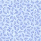 Daydreams Blue Tonal Leaves quilting cotton fabric showing allover tossed ditsy leaf pattern – soft periwinkle and lavender leaves on dreamy cornflower blue watercolor ground by Jason Yenter for In The Beginning Fabrics, digitally printed, 100% cotton, 3 yard cut