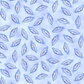 Daydreams Blue Tonal Leaves fabric by Jason Yenter for In The Beginning Fabrics – delicate ditsy leaves in soft periwinkle and lavender on dreamy cornflower blue watercolor ground, perfect for spring and blender quilt projects, digitally printed, 100% cotton, 3 yard cut
