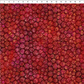 Allure Red Lanterns quilting cotton fabric with ruler showing scale – allover striped oval lantern pattern in jewel-toned crimson, ruby, magenta, and orange on deep burgundy ground by Jason Yenter for In The Beginning Fabrics, 100% cotton, 3 yard cut
