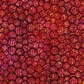 Allure Red Lanterns fabric by Jason Yenter for In The Beginning Fabrics – allover striped oval lantern pattern in rich crimson, ruby, magenta, and orange with subtle botanical texture on deep burgundy ground, perfect for bold warm-toned quilt projects, 100% cotton, 3 yard cut