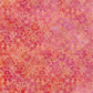 Allure Orange Shadow Flowers fabric by Jason Yenter for In The Beginning Fabrics – allover tonal shadow floral with silhouetted daisies and berry sprigs in vibrant coral, orange, red, magenta, and pink watercolor wash, perfect for bold warm-toned quilt projects, 100% cotton, 3 yard cut