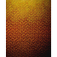 I Dream In Color Gold Ombre quilting cotton fabric showing full ombre gradient – allover bubble dot pattern in bright golden yellow fading through warm amber and orange to deep burgundy-brown by Jason Yenter for In The Beginning Fabrics, 100% cotton, 3 yard cut