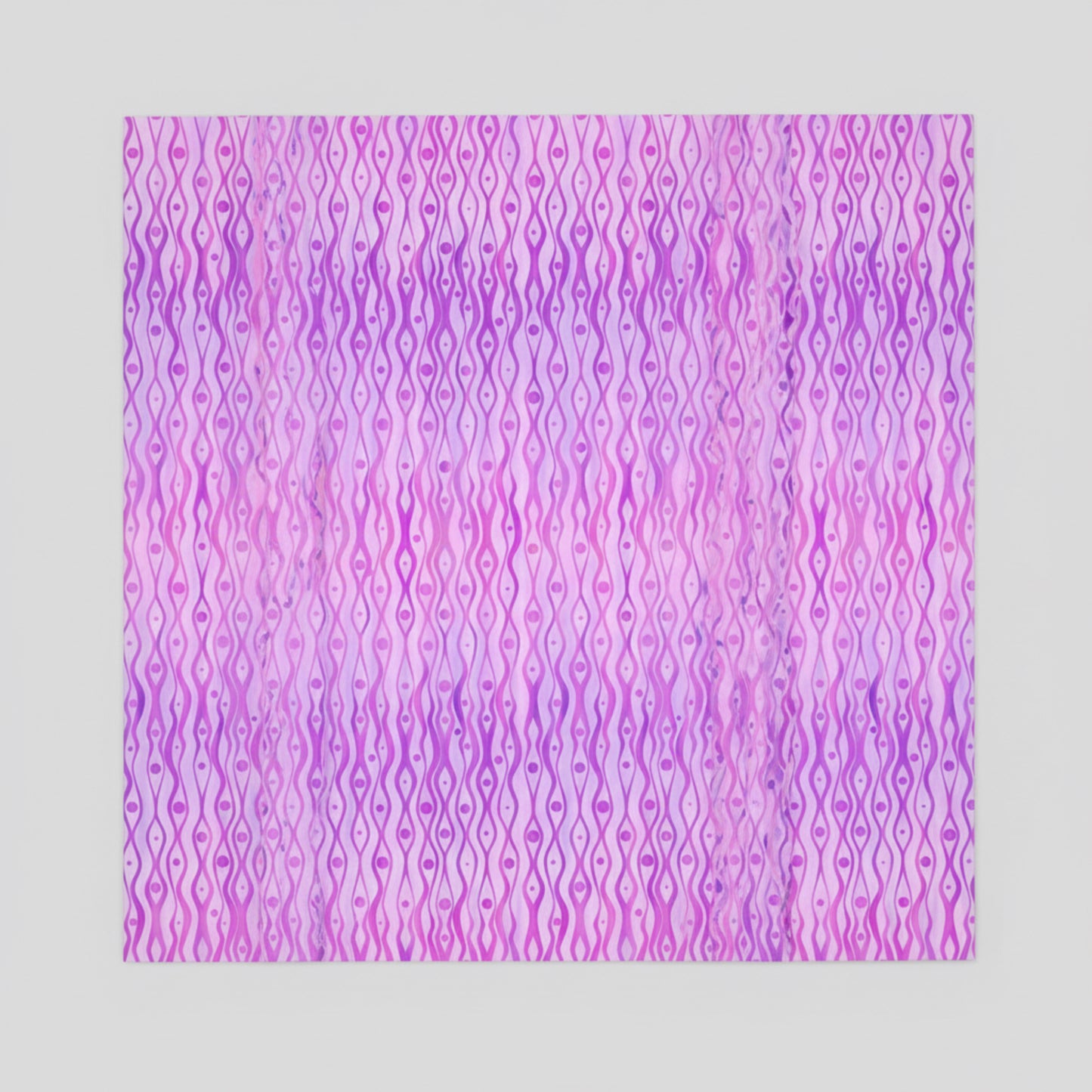 Garden of Dreams II Magenta quilting cotton fabric - full view of design repeat