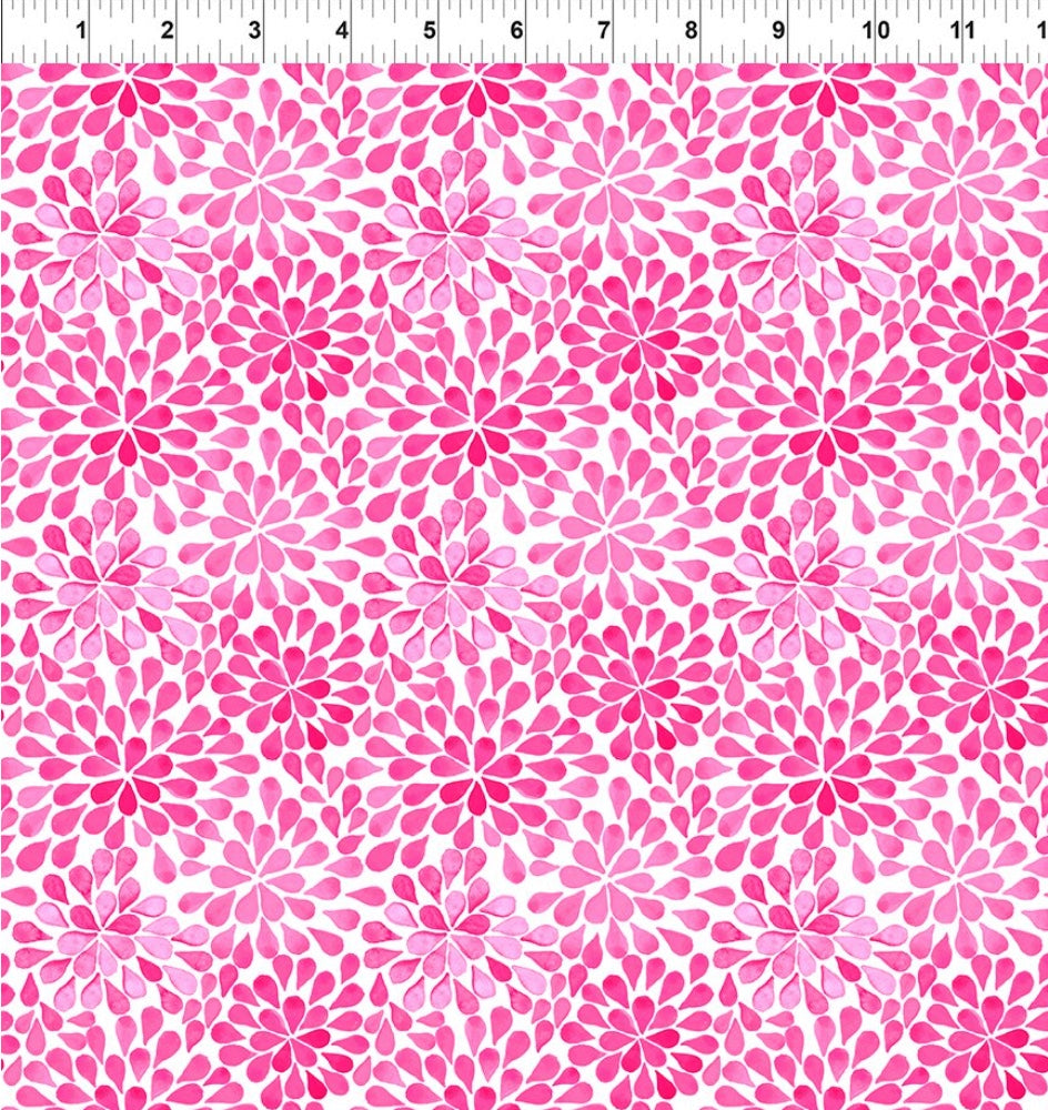 Summer Breeze Pink Petals 3-yard cut