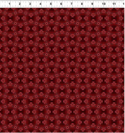 Nature's Winter Red Winter Tonal 3-yard cut