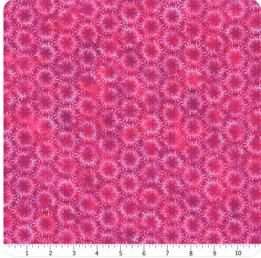 Sunshine Magenta Poofs 3-yard cut