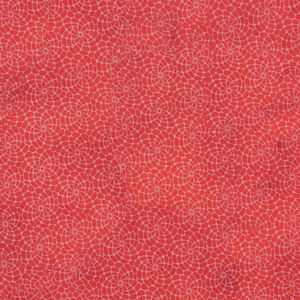 Close-up detail of Sunshine Red Roses fabric showing intricate rose blooms and texture