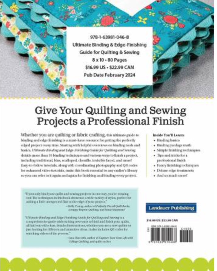 Ultimate Binding and Edge-Finishing Guide for Quilting and Sewing