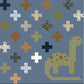 Swiss Cretaceous – quilt pattern – colorful textile design